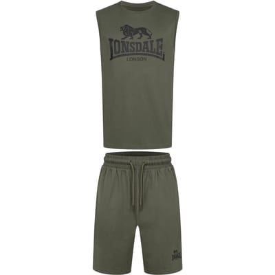 Tanktop en shortset Lonsdale Allanton