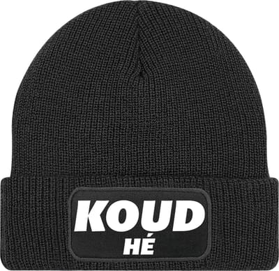 Muts met grappige tekst - one size - cadeau voor vader - cadeau voor hem en haar - Koud he