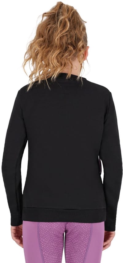 Qhp Trui Qhp Lize Kids Zwart-paars - 140