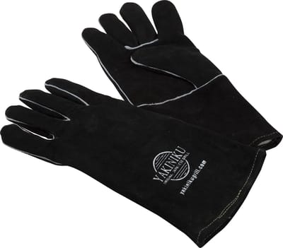 YAKINIKU BBQ Handschoenen - Echt Leder - Kevlar Voering - Hittebestendig tot 200°C - 2 Stuks - Kamado Accessoire