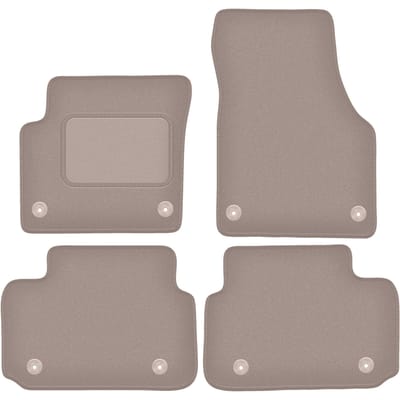 Beige velours matten voor: Land Rover Discovery Sport SUV (2014-)