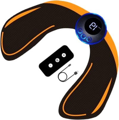 Bil Trainer - Fitness Apparaat - Spierversterking - Draadloze Controle - 19 Niveaus - Zwart