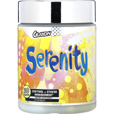 Glaxon, Serinity, Cortisol- en Stressmanagement, 60 capsules