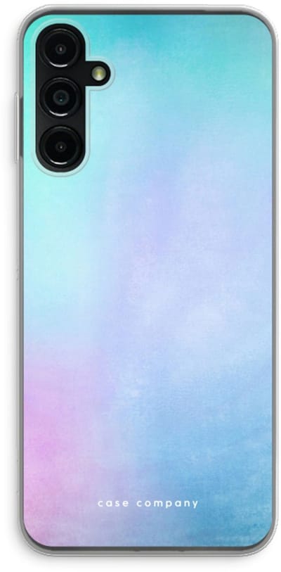 Case Company® - Hoesje geschikt voor Samsung Galaxy A14 hoesje - Mist pastel - Soft Cover Telefoonhoesje - Bescherming aan alle Kanten en Schermrand
