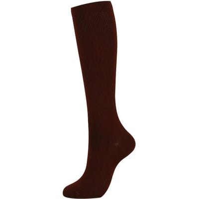 Compressiekousen Voor Mannen Vrouwen Bevorderen Bloedcirculatie Strakke Kousen Voor Verpleegkundigen Medische Behandeling Zwangerschap Sportschool Wandelen Hardlopen L-XL EUR 39-42 koffie