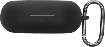 kwmobile cover voor oordopjes case - geschikt voor SoundPeats Breezy - Trendy beschermhoes draadloze oordopjes in zwart