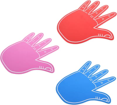 Schuimhanden - Grote Klappers - Sportevenementen - Geluidsabsorberend - 43x39.5cm - Diverse kleuren