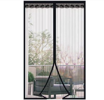 WNHB® Magnetisch Vliegengaas 100x240 cm - Hordeur met Eenvoudige Montage - Insectenbescherming voor Deur