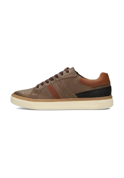 Vaton philos 2 sneakers heren olijfgroen leer