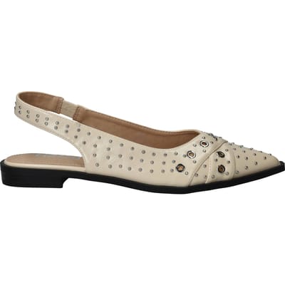 POSH by Poelman Slingbacks - Dames - Beige - Maat:37