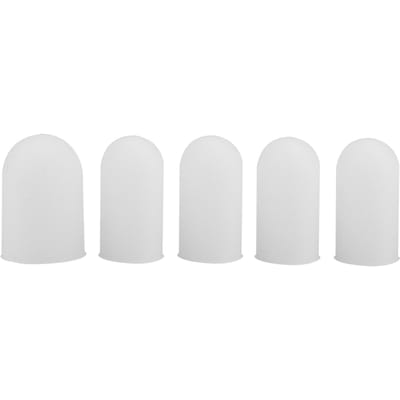 Lot de 5 protège-doigts en silicone pour protéger les doigts et les doigts, idéal pour la cuisson, la pâtisserie, le barbecue ou tout autre usage.