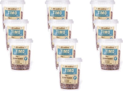 Timo Trainers Zalm - Hondensnacks - 10 x 330 g Voordeelemmer