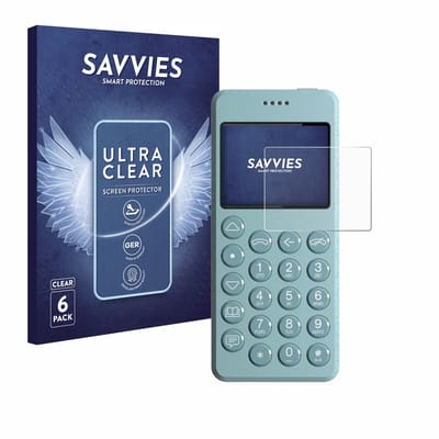 Savvies - Screenprotector voor Punkt MP02 - Folie Beschermfolie transparant 6 Stuks