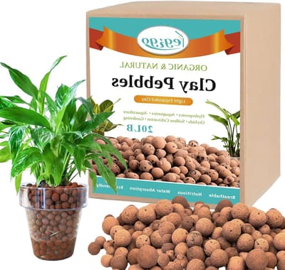 Klei Steentjes - Hydrocultuur Medium - Planten Kweken - pH Neutraal - 8.6 kg - Natuurlijk