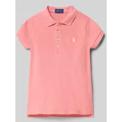Regular fit Poloshirt van Katoenmix