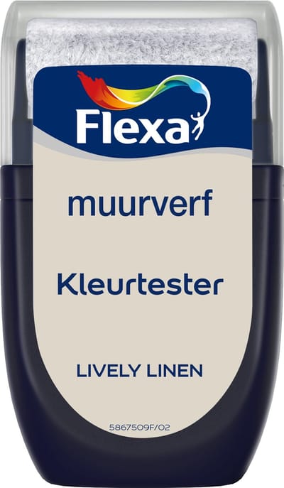 Flexa - Kleurtester Muurverf - Lively Linen - 30 Ml