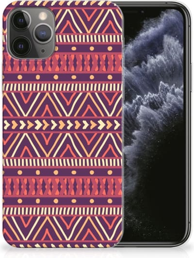 Apple iPhone 11 Pro TPU bumper Aztec Paars
