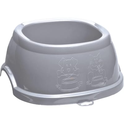 Antislip plastic voerbak voor honden Zolux
