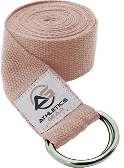 Yoga Riem voor Stretching en Flexibiliteit - 1,8 m Lang en 3,8 cm Breed