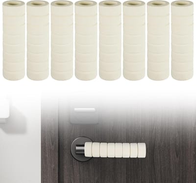 8 Stuks Antistatische Deurklinkbeschermers van Zacht Eva-Schuim voor Veiligheid in Huis, Ideaal voor Kamerdeuren, Woonkamer, Slaapkamer en Keuken