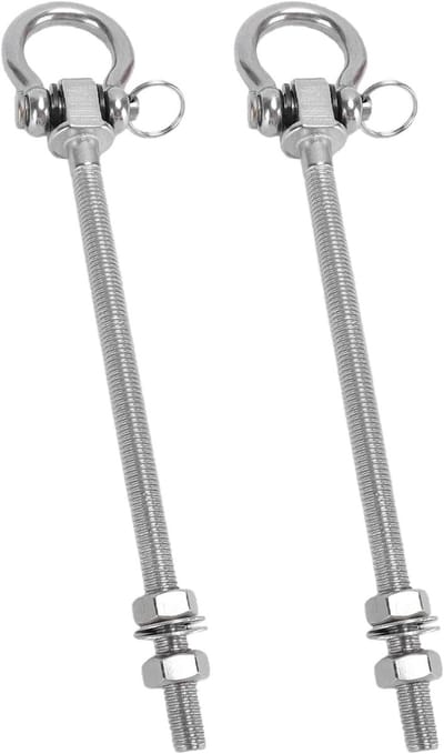 Schommelhaak - Schommelhanger - Buiten ophangen - 180 graden rotatie - 1500 LB - Zilver