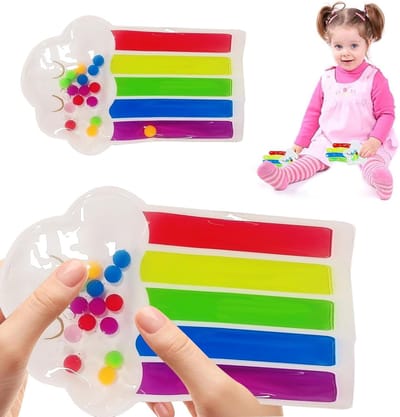 Kleurensorteerspeelgoed voor Fidget Toys, Anti-Stress Speelgoed voor Kinderen met ADHS en Autisme, Sensorisch Speelgoed voor Ontspanning en Spelletjes
