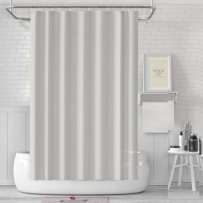 180x200 Badkamergordijn, Douchegordijn anti-schimmel voor badkamer, Gordijn voor badkuip en douche van kunststof Waterdicht Wasbaar, Wasbare PEVA douchegordijn met 12 gordijnringen Groen