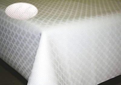 Tafelkleed Beschermer - Onderkleed Tafel - Tafel Beschermen - Antislip PVC - 320 x 150 cm - Wit