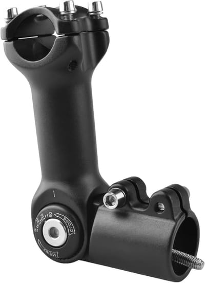 Verstelbare Fietsstuurpen 0-90 Graden voor Mountainbike en BMX - Aluminium, 25.4 x 100 mm, Hoogteverstelling
