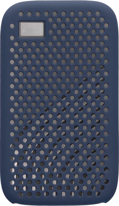 kwmobile case voor harde schijf - geschikt voor WD My Passport SSD 500GB / 1T / 2T / 4T - SSD-cover van silicone - In donkerblauw