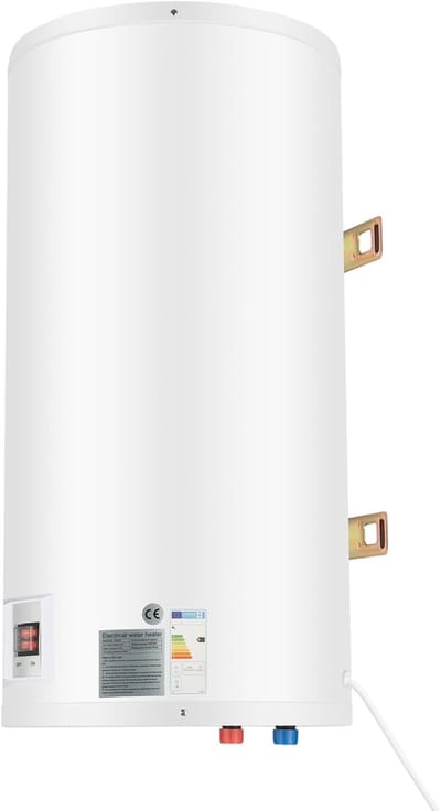 Elektrische Boiler - Warmwatertank - Direct Warm Water - Met Handdouche - 50 Liter - Wit
