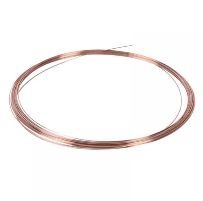 Fosfor-koperdraad 0,2/0,5/1,0/2,0 mm x 5 m - Hoogwaardig elastisch draad voor diverse toepassingen