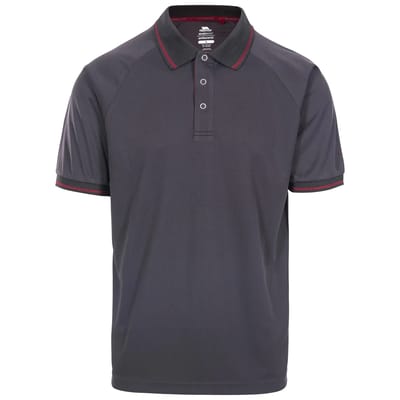 Trespass T-shirt Bonington - Polohemd voor heren Tp100 donkergrijs