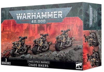 Warhammer 40.000 Chaos space Marines Chaos Bikers