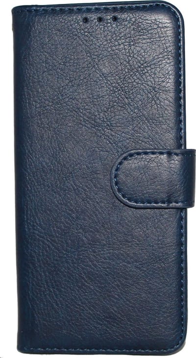 HB Hoesje Geschikt voor Samsung Galaxy S8 Plus - Luxe Kunstlederen Portemonnee Book Case - Blauw