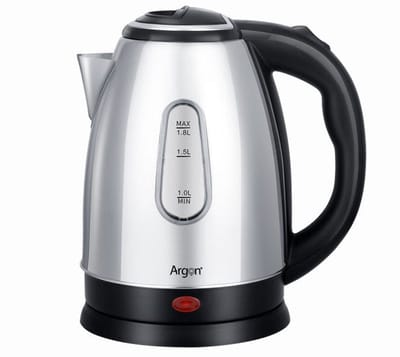 Argon Waterkoker RVS - 1.8 Liter - 1500 W