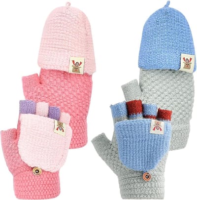 Fleece winterhandschoenen voor extra warmte, comfort en grip tijdens koude dagen