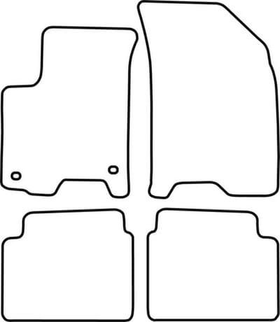 Mattenset Chevrolet Aveo 2006 - 2011