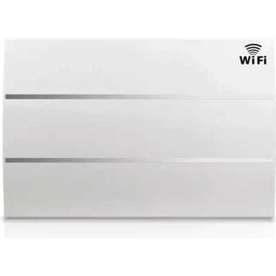 Hjm Elektrisch Radiator Evelyn Wifi 2000w Slim Keramische Traagheid Wit