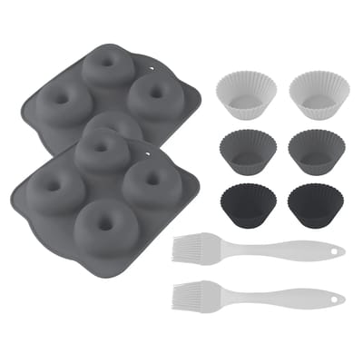 Herbruikbare siliconen schaal voor heteluchtfriteuse Cecotec SweetBake Pack 10 Onderdelen