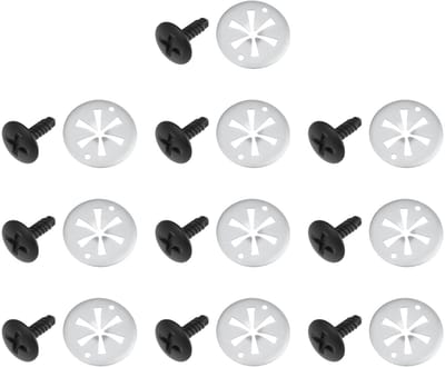 Dailygoods - 10 Stuks Onderbak Hitteschild Uitlaat Bevestigingsschroeven met Pakking