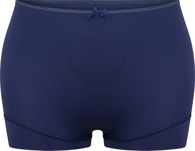 RJ Pure Color Dames Short Extra Hoog Donkerblauw XXL