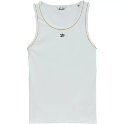 Mouwloos T-shirt met lurexdraad voor dames Salsa Jeans Basic