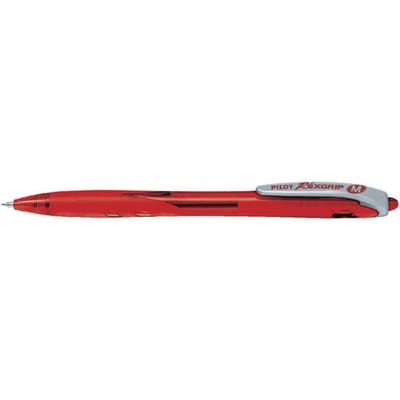 Balpen PILOT Begreen Rexgrip medium rood