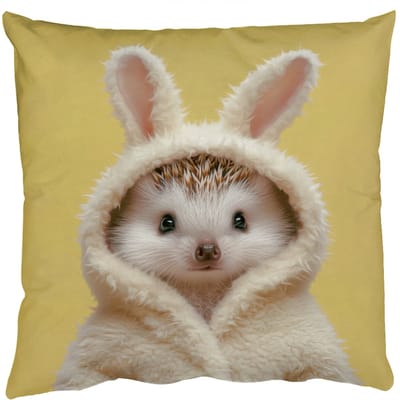 Sierkussens - Kussentjes Woonkamer - 50x50 cm - Egel - Paashaas - Kostuum