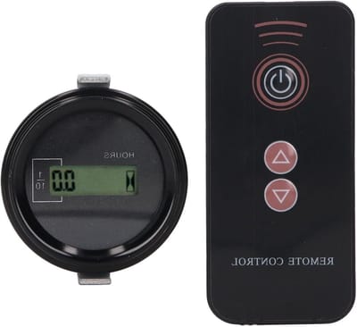 Urenteller Timer - Motor Urenmeter - Motoren Bijhouden - Automatische Data Opslag - 0-99999.9 Uren - Zwart