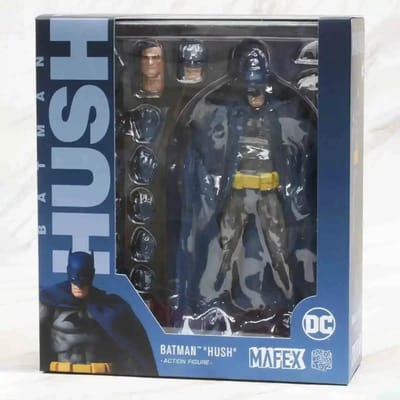 Bestseller Exclusief Nieuwste Mafex 105 DC Batman Hush Actiemodel Blauw Dubbele Versies CT Speelgoed Standbeeld Figuur Heet Cadeau Speelgoed gray