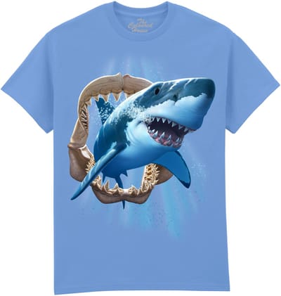 Haaien Shark Jaw The Coloured House T-shirt M