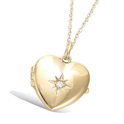 CHIVAL 18K Goud Vergulde Ketting – Forever Close – Medaillon - Zirkonia - Elegant - Hypoallergeen - Foto - Dames - Valentijn - Cadeau voor Haar - Moederdag - Liefde - Sieraad - Geschenkverpakking