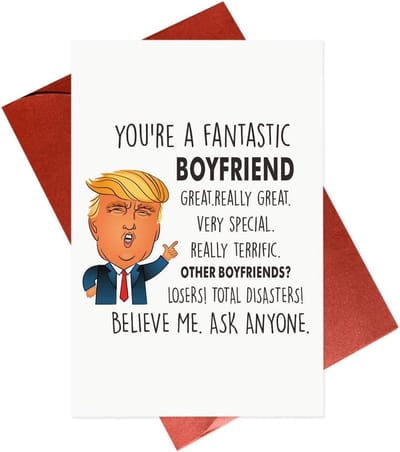 Grappige Wenskaart voor Vriend of Valentijnsdag - Lege Binnenkant